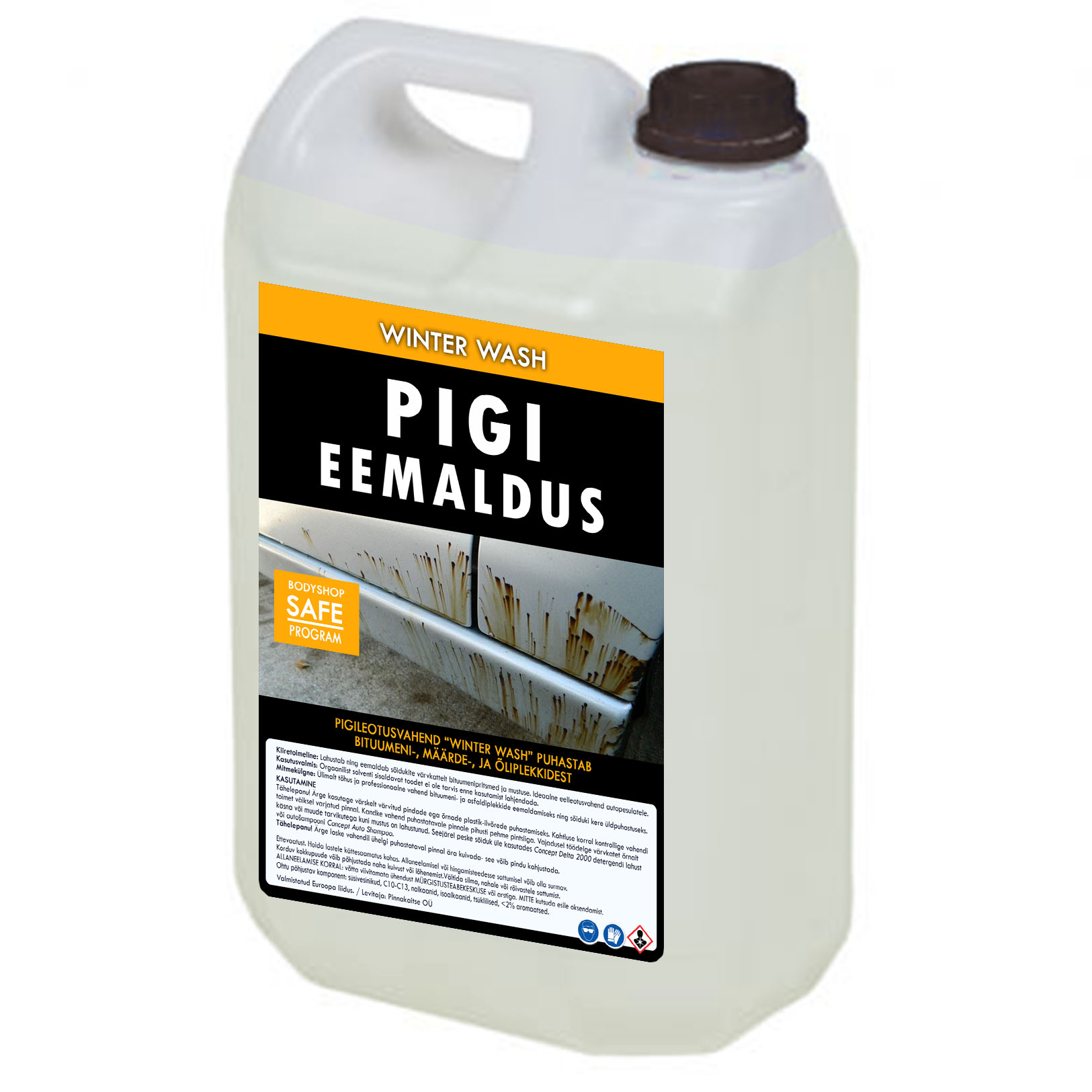 Pitch remover