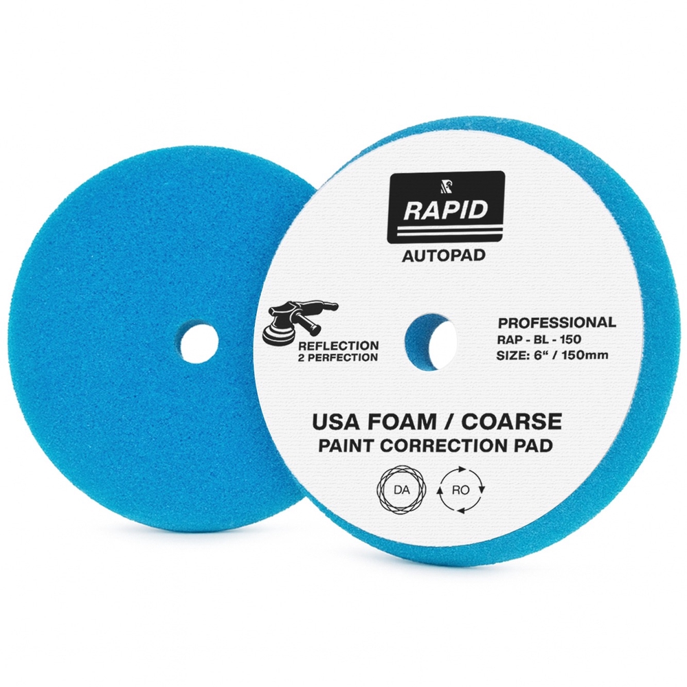 RAPID-COARSE-BLUE-POLISHING-PAD-150MM