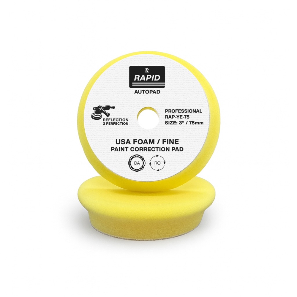 RAPID-FINE-YELLOW-POLISHING-PAD-75MM
