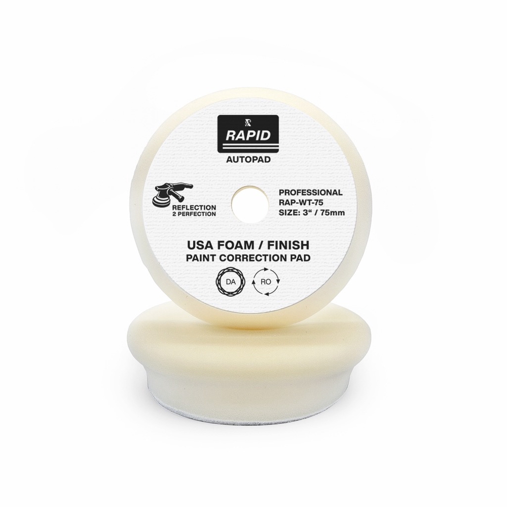 RAPID-FINISH-WHITE-POLISHING-PAD-75MM