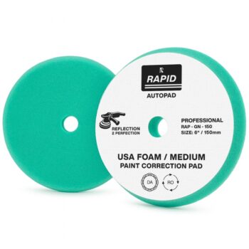RAPID-MEDIUM-GREEN-POLISHING-PAD-150MM
