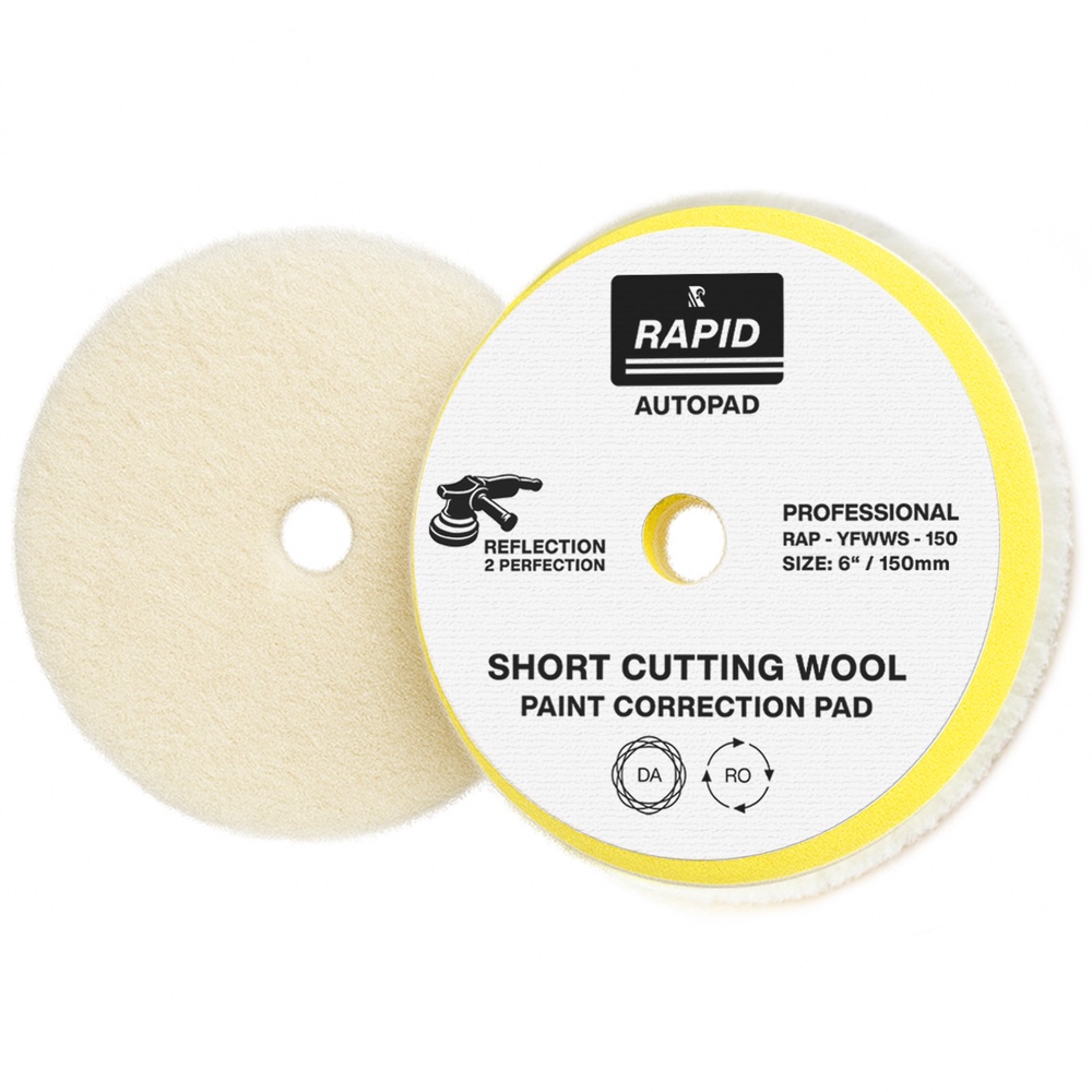 RAPID-SHORT-CUTTING-WOOL-POLISHING-PAD-150mm-wool